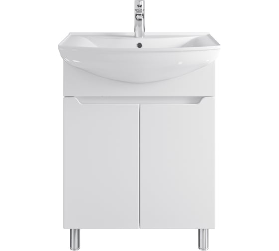 Изображение товара Тумба напольная Sanstar Bianca 65 Без раковины для ванной комнаты 237.1-1.5.1