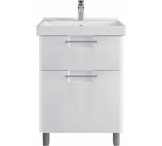 Изображение товара Тумба напольная Sanstar Уника 60 Без раковины для ванной комнаты 375.1-1.4.1