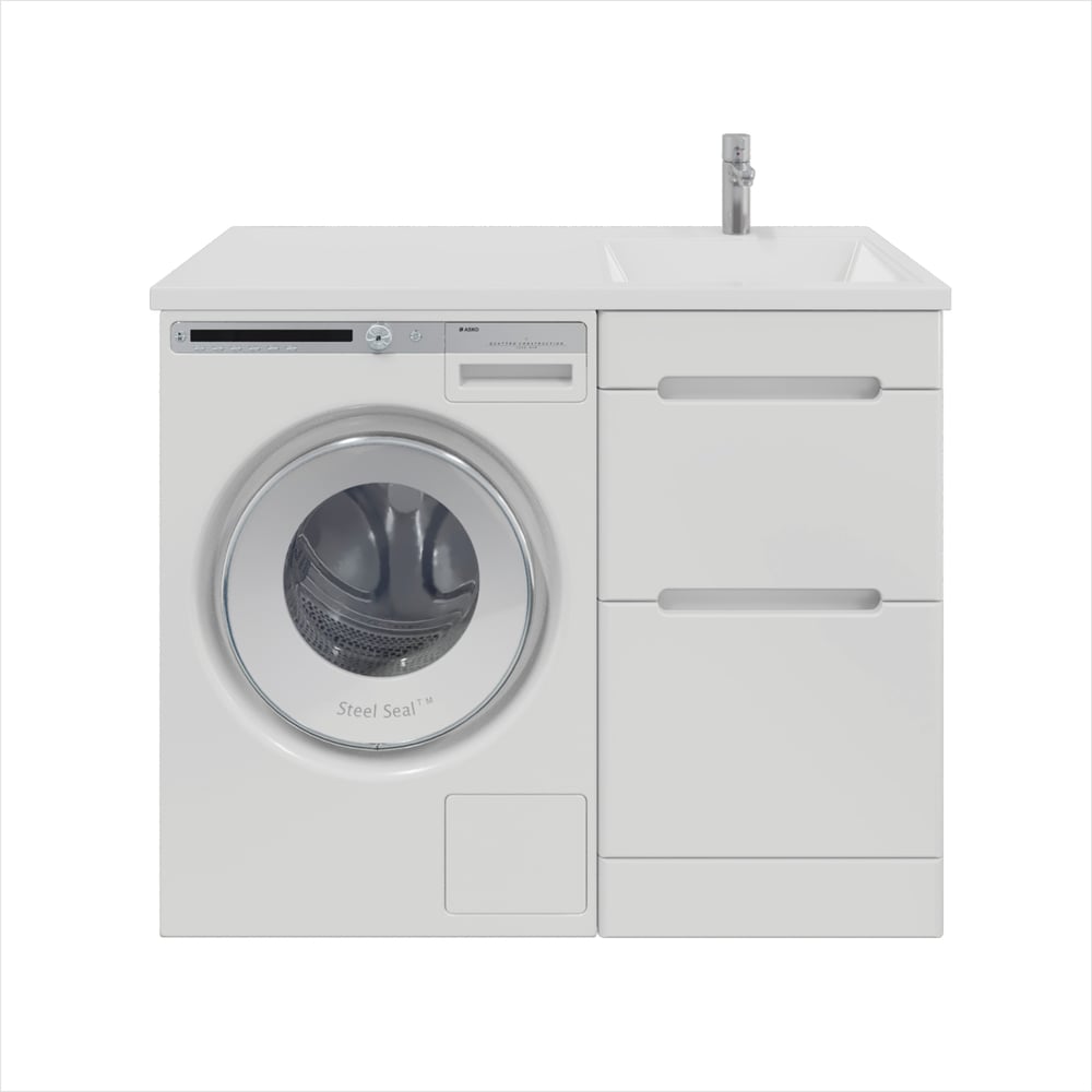 Изображение товара Напольная тумба Sanstar Толедо 60 с раковиной Даллас 120 правый современная мебель для ванной