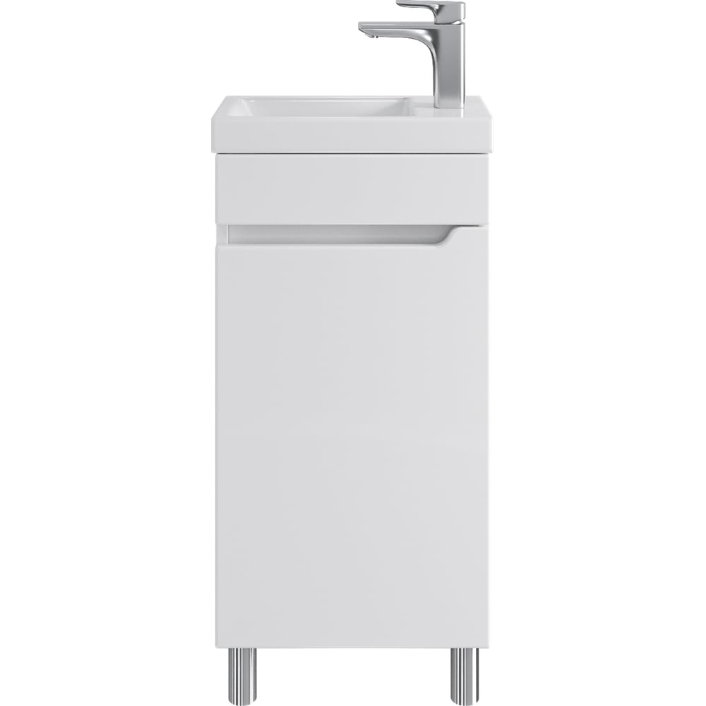 Универсальная тумба для ванной комнаты Sanstar раковина на стиральную машину aquaton лайн 100 см левая белая
