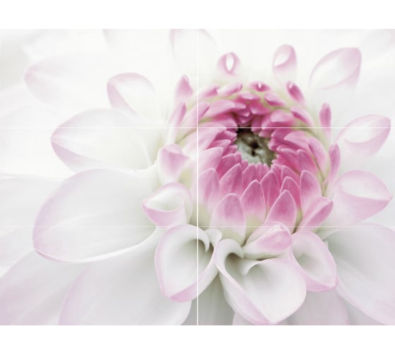 Изображение товара Панно Нефрит-Керамика Виолетта 06-01-1-64-04-51-333-0 (лиловое; 75x100 см; комплект их 4-х плиток; площадь упаковки 0,75 кв.м) СК000009552