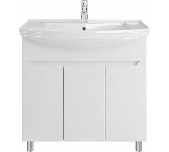 Изображение товара Тумба напольная Sanstar Bianca 85 Без раковины для ванной комнаты 239.1-1.5.1