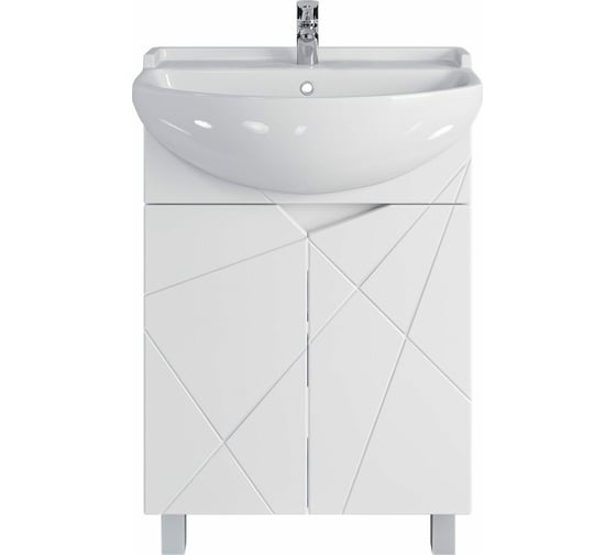 Изображение товара Тумба напольная Sanstar Каскад 60 Без раковины для ванной комнаты 338.1-1.4.1