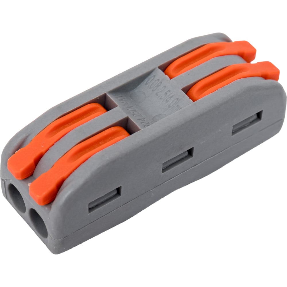 Изображение товара Клеммы монтажные проходные MasterProf СК 2 проводные 0,08-4 мм2 10 шт