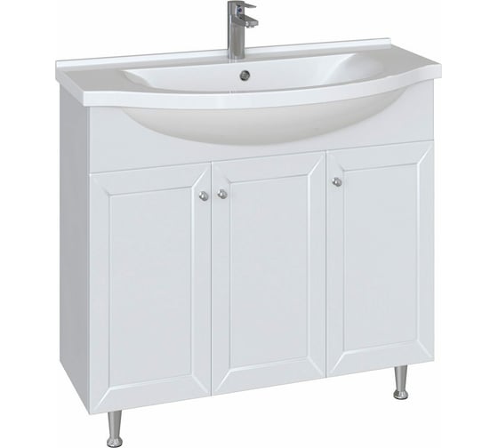 Изображение товара Тумба напольная Sanstar Бриз 90 Без раковины для ванной комнаты 12.1-1.4.1