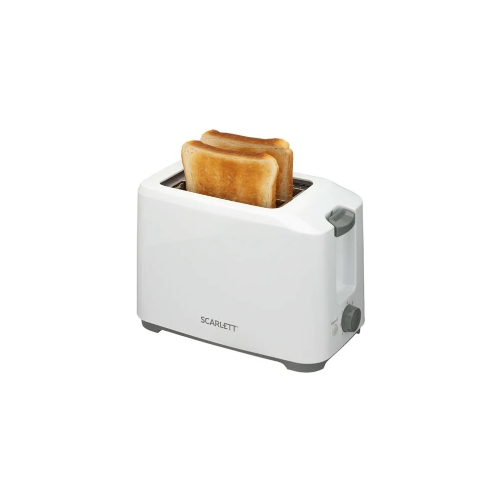 Изображение товара Тостер Scarlett SC-TM11019 белый для равномерного поджаривания