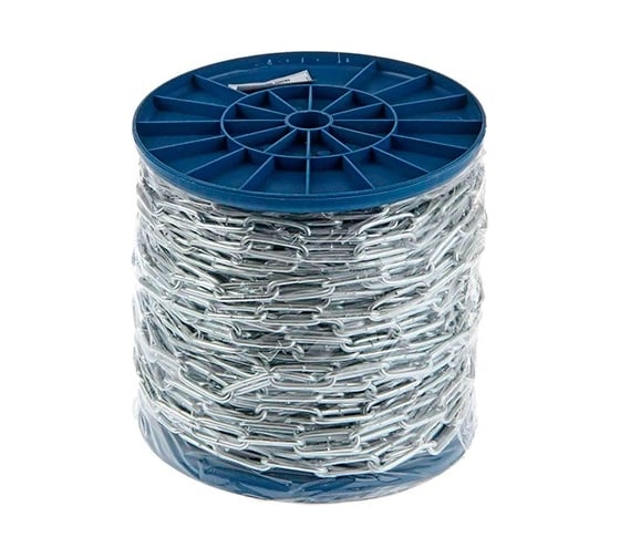 Изображение товара Сварная длиннозвенная цепь КРЕП-КОМП DIN 763, м12, 10 м цд12