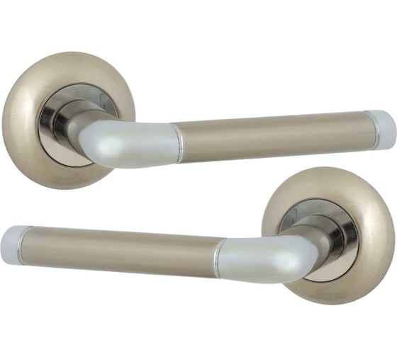 Изображение товара Ручка на раздельном основании VЕTTORE R07.055 SN/CP сатин/хром 20223