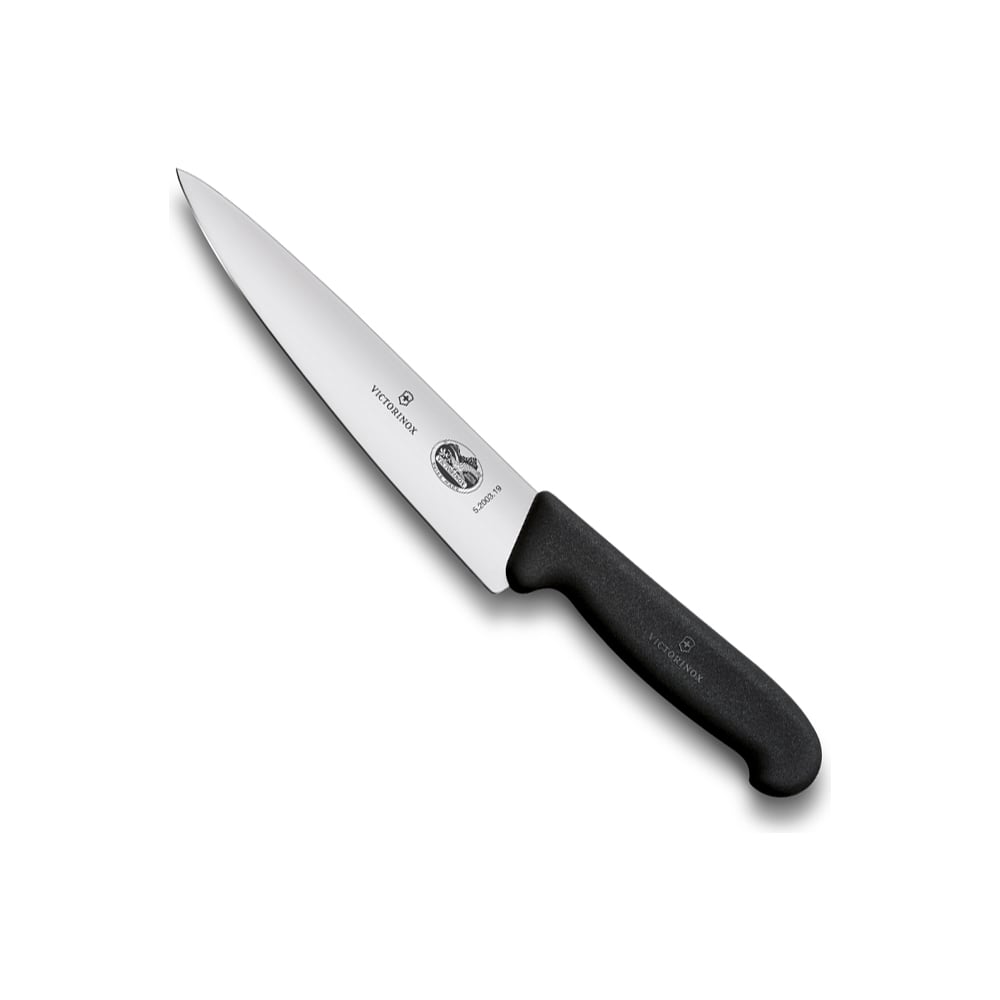 Изображение товара Разделочный нож Victorinox лезвие 12 см, черный 5.2003.12