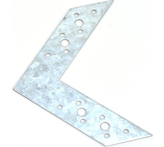 Изображение товара Угловой соединитель Дверной Страж 145x145, цинк ДС42201