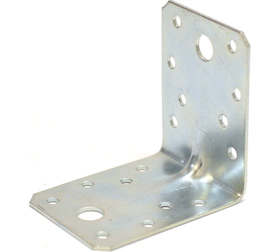 Изображение товара Усиленный крепёжный уголок Дверной Страж 70x70x55, цинк ДС42238