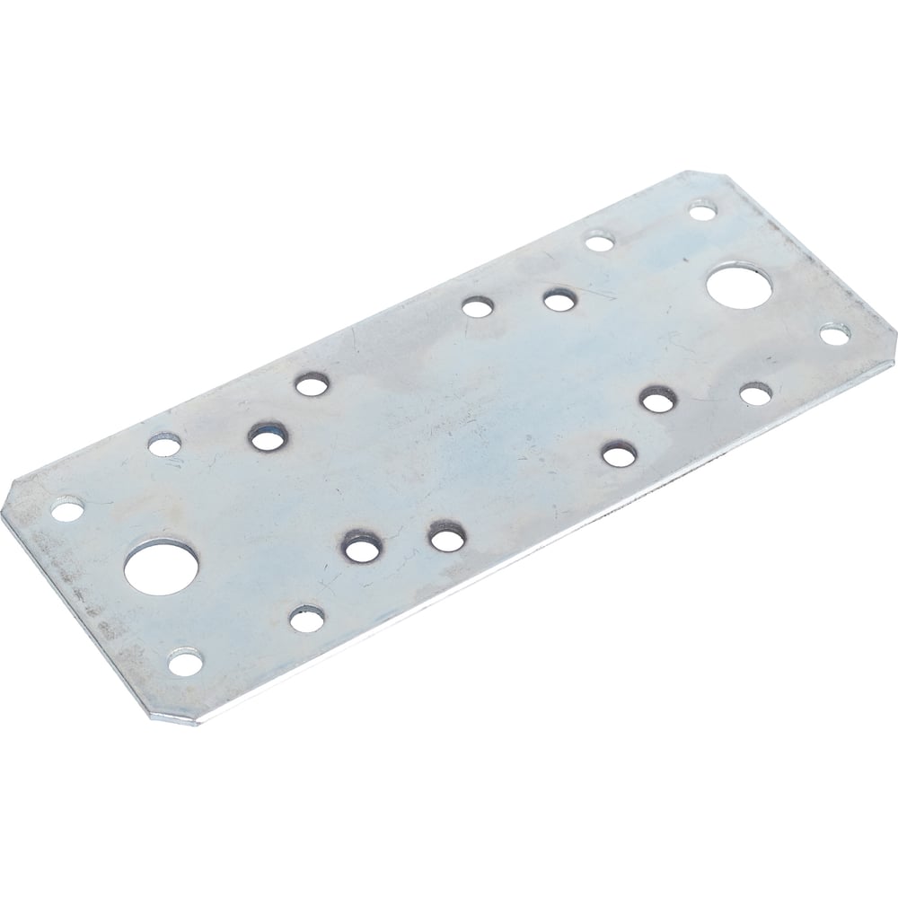 Изображение товара Крепежная пластина Дверной Страж 140x55 цинк ДС42189
