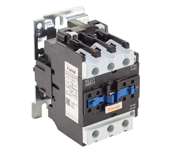 Изображение товара Магнитный пускатель KAYAL KLC1-D65, 65А, катушка управления 380В UCD65A380V