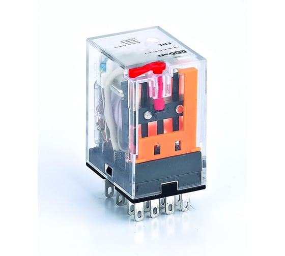 Изображение товара Промежуточное реле DEKraft ПР-102, 4 конт., 3 А, 230 В, тип АС 23831DEK