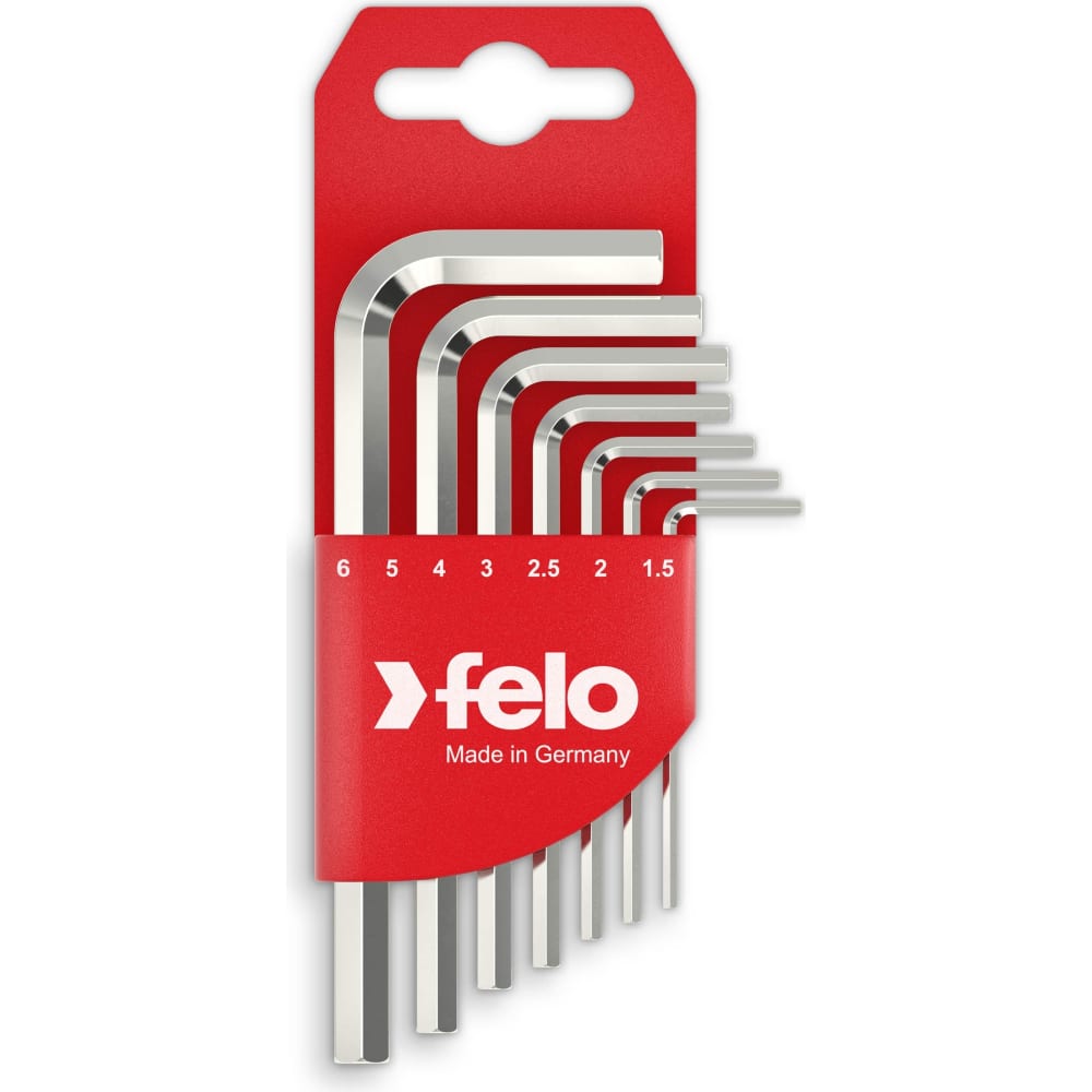 Набор Г-образных шестигранных ключей Felo