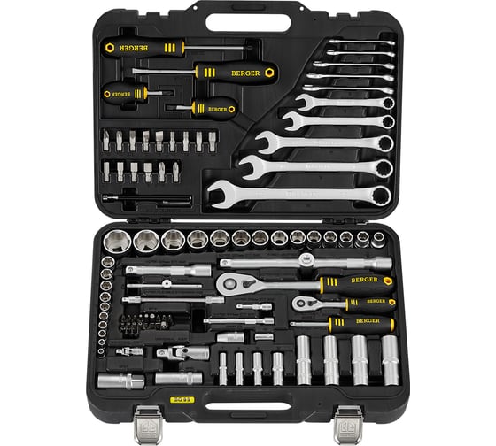 Изображение товара Автомобильный набор инструментов 95 предметов Berger BG BG095-1214