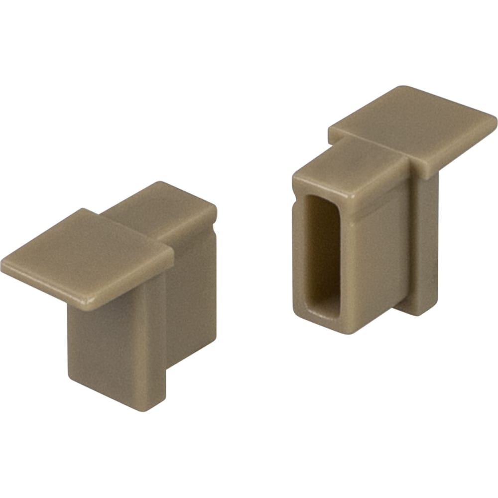 Глухая заглушка Arlight заглушка для дверных коробок 14 мм полиэтилен коричневый 20 шт
