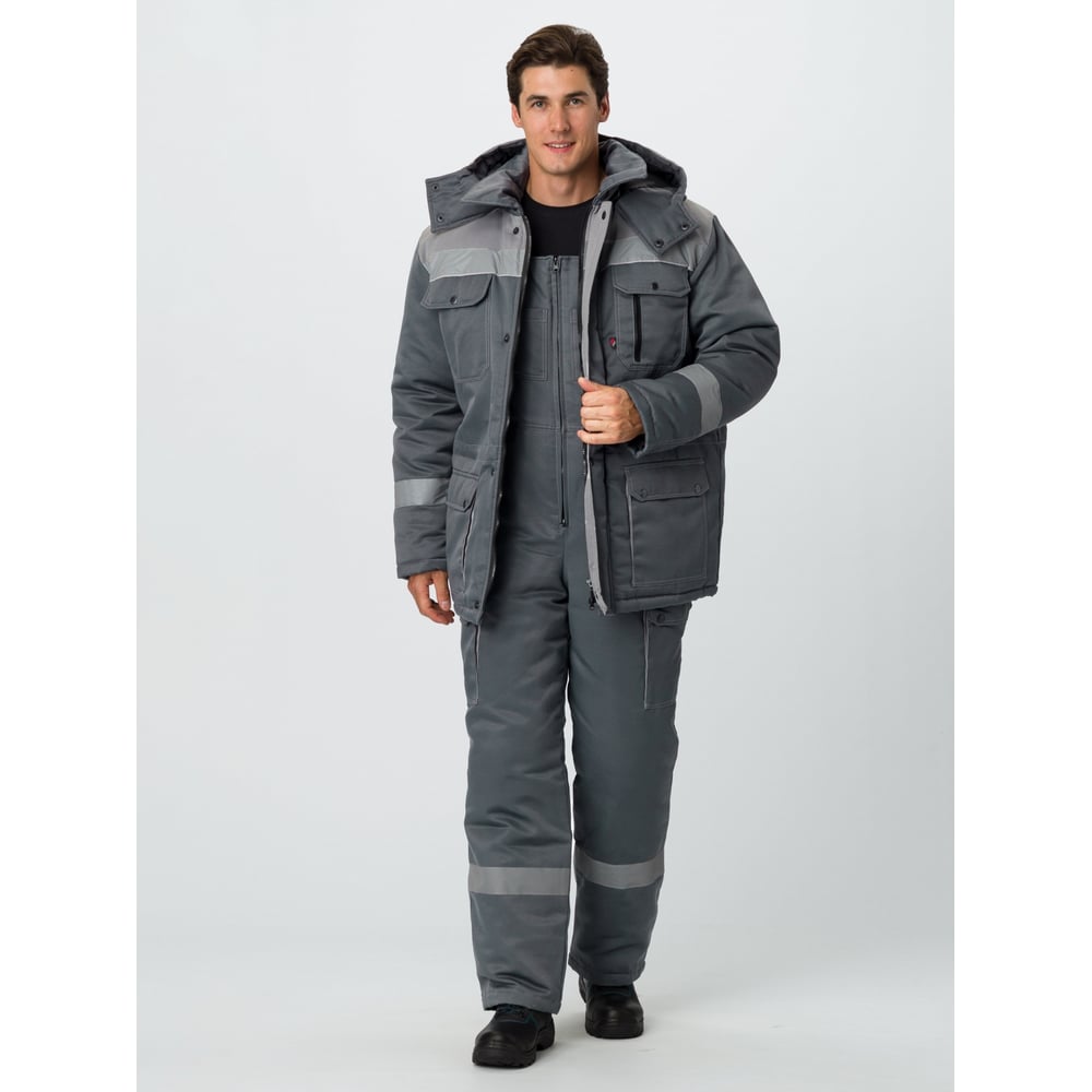 Изображение товара Зимний костюм ФАКЕЛ Титан серый/светло-серый, р. 44-46; 182-188 87486754.004