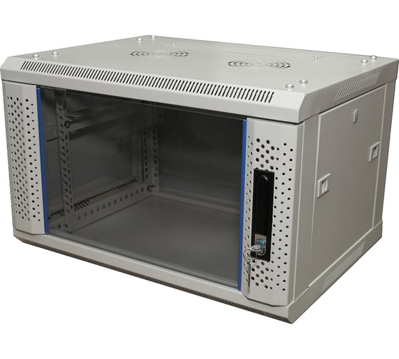 Изображение товара Телекоммуникационный шкаф 5Bites 6U / 600x450 / WALL / GREY TC6403-06G