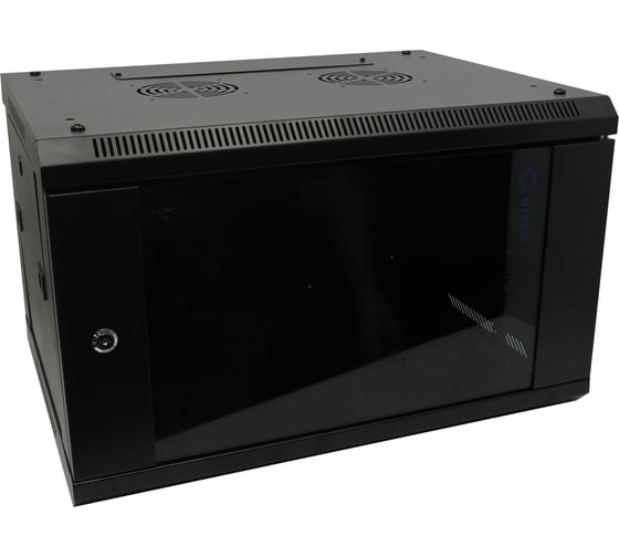 Изображение товара Телекоммуникационный шкаф 5Bites 6U / 600x450 / WALL / BLACK TC6401-06B