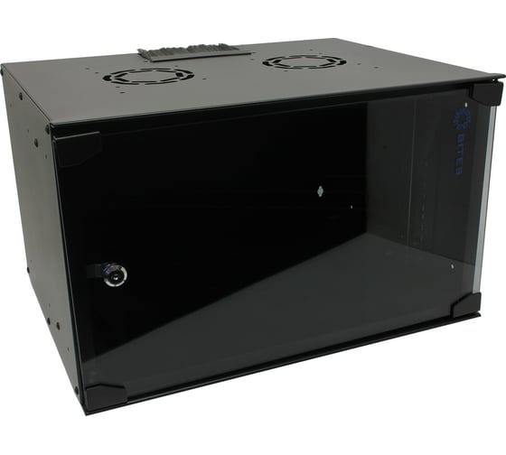 Изображение товара Телекоммуникационный шкаф 5Bites 6U / 520x400 / WALL / BLACK TC5402-06B