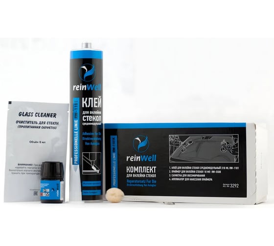 Изображение товара Набор для вклейки стекол Reinwell среднемодульный, 0,31 л 3292
