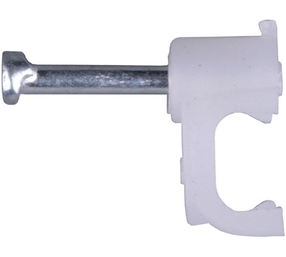 Изображение товара Держатели плоского кабеля КРЕП-КОМП Hobbi 4 мм, 100 шт. 88-0-104