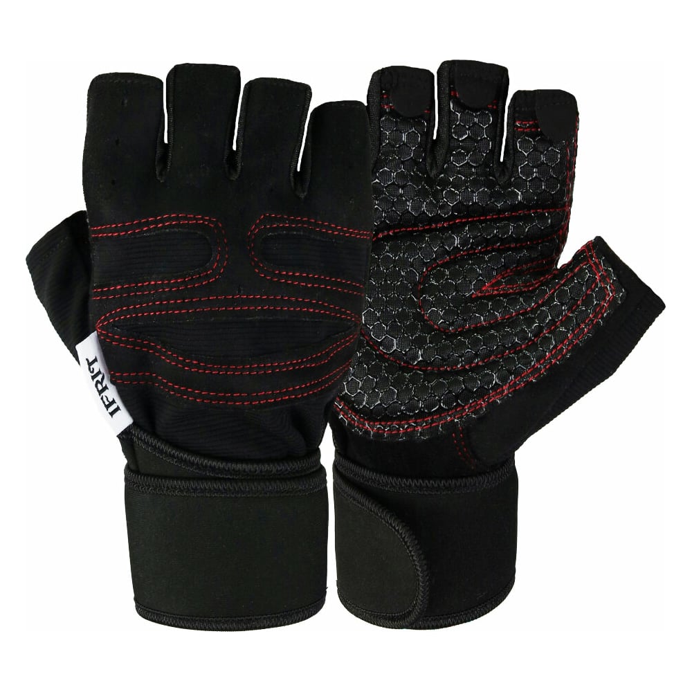 Перчатки Ifrit, цвет черный/красный, размер M