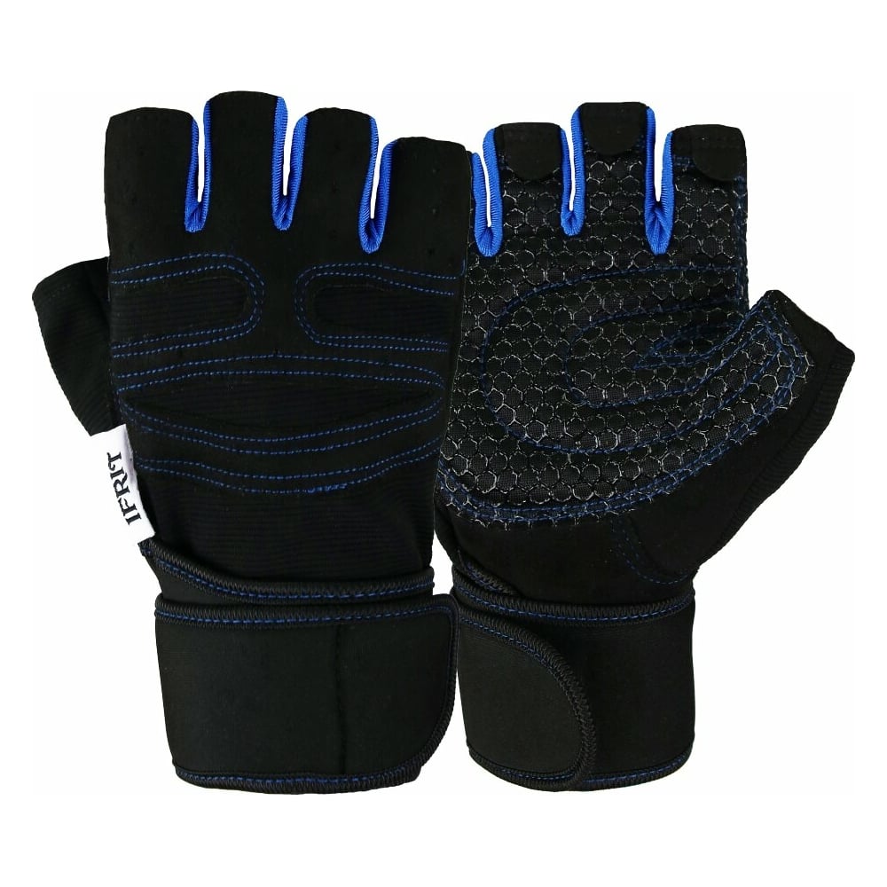 Перчатки Ifrit, размер XL, цвет черный/синий