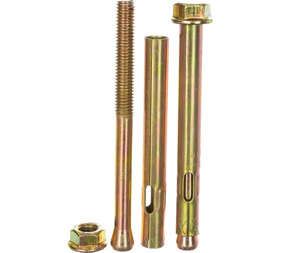 Изображение товара Анкер распорный с гайкой (10х95 мм; 10 шт.) ХВАТ 26160-0