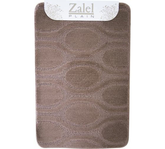 Изображение товара Набор ковриков для ванной Zalel 2 шт,. 55x85 коричневый 00001398
