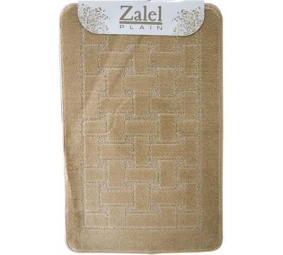 Изображение товара Набор ковриков для ванной Zalel 2 шт,. 55x85 бежевый 00001400