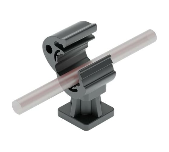 Изображение товара Держатель пластиковый Система КМ D8-10 мм AURAFORT MA0431 PD8-10