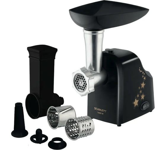 Изображение товара Мясорубка Scarlett 1800 Вт, реверс, 1 диск 5 мм SC-MG45M30
