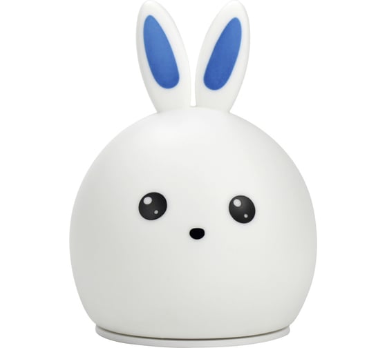 Изображение товара Настольный светодиодный детский ночник Gauss 2w rgb, li-ion, usb кабель, кролик 1/10/40 NN301