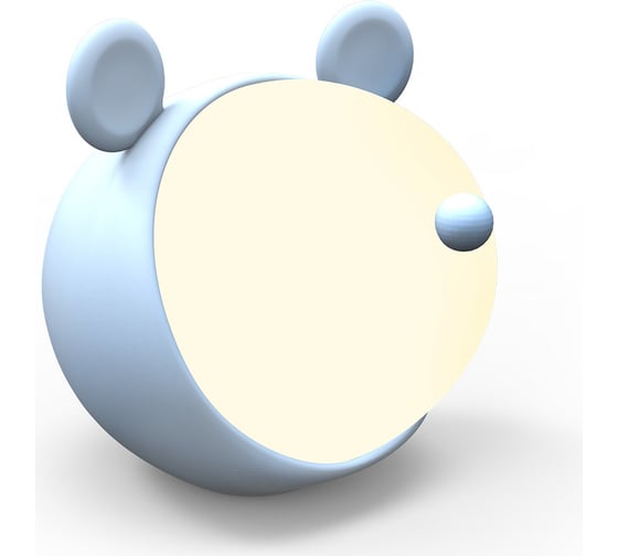 Изображение товара Настольный светильник ночник Gauss qplus модель gtl702 5w 200lm 2700-6000k 5v li-ion 1200ma голубой NN7026