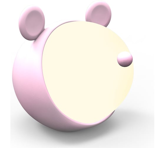 Изображение товара Настольный светильник ночник Gauss qplus модель gtl702 5w 200lm 2700-6000k 5v li-ion 1200ma розовый NN7024