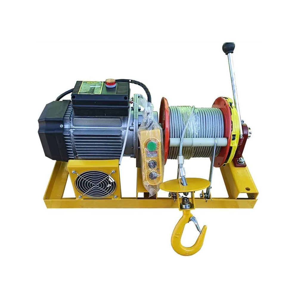 Лебедка OCALIFT TSA-CL 300 кг 60 м 2,3кВт 220в свободный скоростной спуск tsacl30060m220