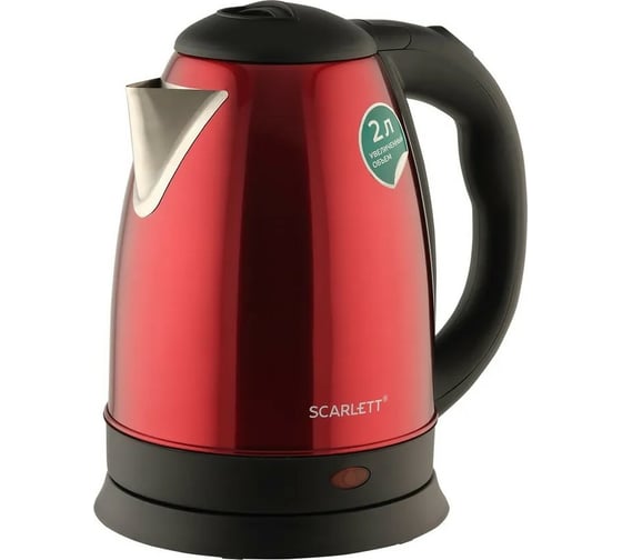 Изображение товара Электрический чайник Scarlett, 1500-1800 Вт, 2 л SC-EK21S76