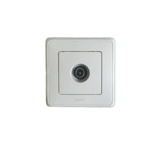 Изображение товара ТВ розетка Legrand Cariva звезда 1.5 дБ 2400 МГц белый 773678