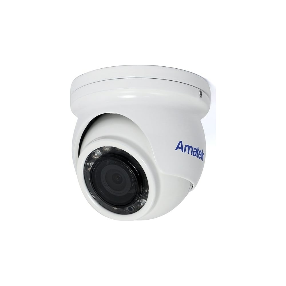 Купольная мультиформатная видеокамера Amatek мультиформатная миниатюрная видеокамера amatek