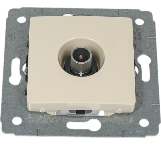 Изображение товара ТВ розетка Legrand Cariva звезда 1.5 дБ 2400 МГц слоновая кость 773778