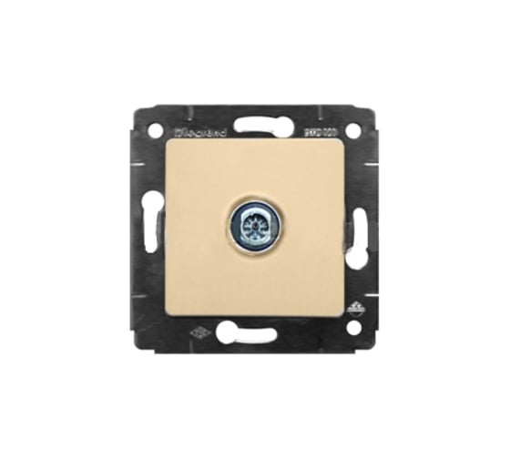 Изображение товара ТВ розетка Legrand Cariva оконечная 10 дБ 2150/2400 МГц слоновая кость 773779