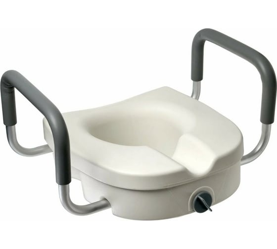 Изображение товара Сиденье-насадка для унитаза BRADEX со съемными поручнями KZ 0932