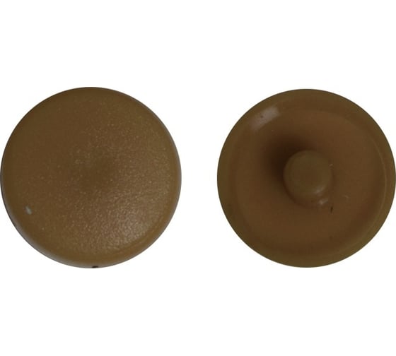 Изображение товара Заглушка под рамник КРЕП-КОМП орех, 1000 шт. зпр орех