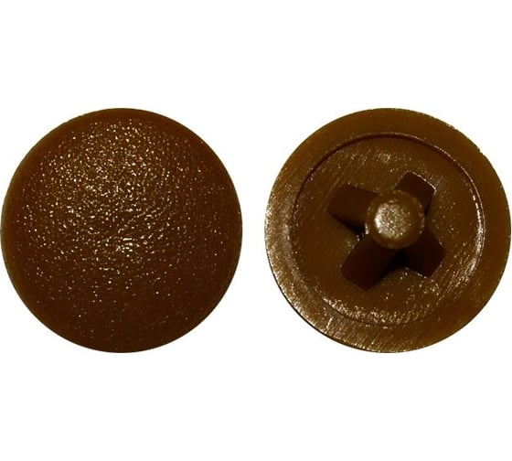 Изображение товара Заглушка КРЕП-КОМП №3, дуб, 1000 шт. зпс3 дуб