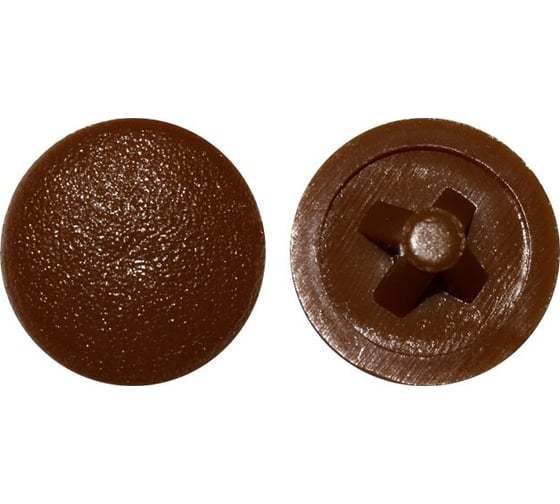 Изображение товара Заглушка КРЕП-КОМП №3, махагон, 1000 шт. зпс3 махагон