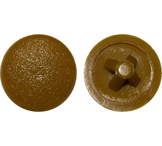 Изображение товара Заглушка КРЕП-КОМП №3, орех, 1000 шт. зпс3 орех