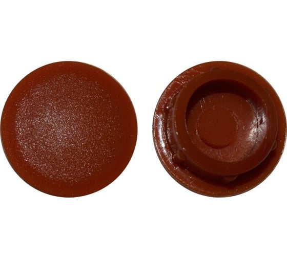 Изображение товара Заглушка под отверстие КРЕП-КОМП 16 мм, красное дерево, 1000 шт. зпр16 кр.дерево