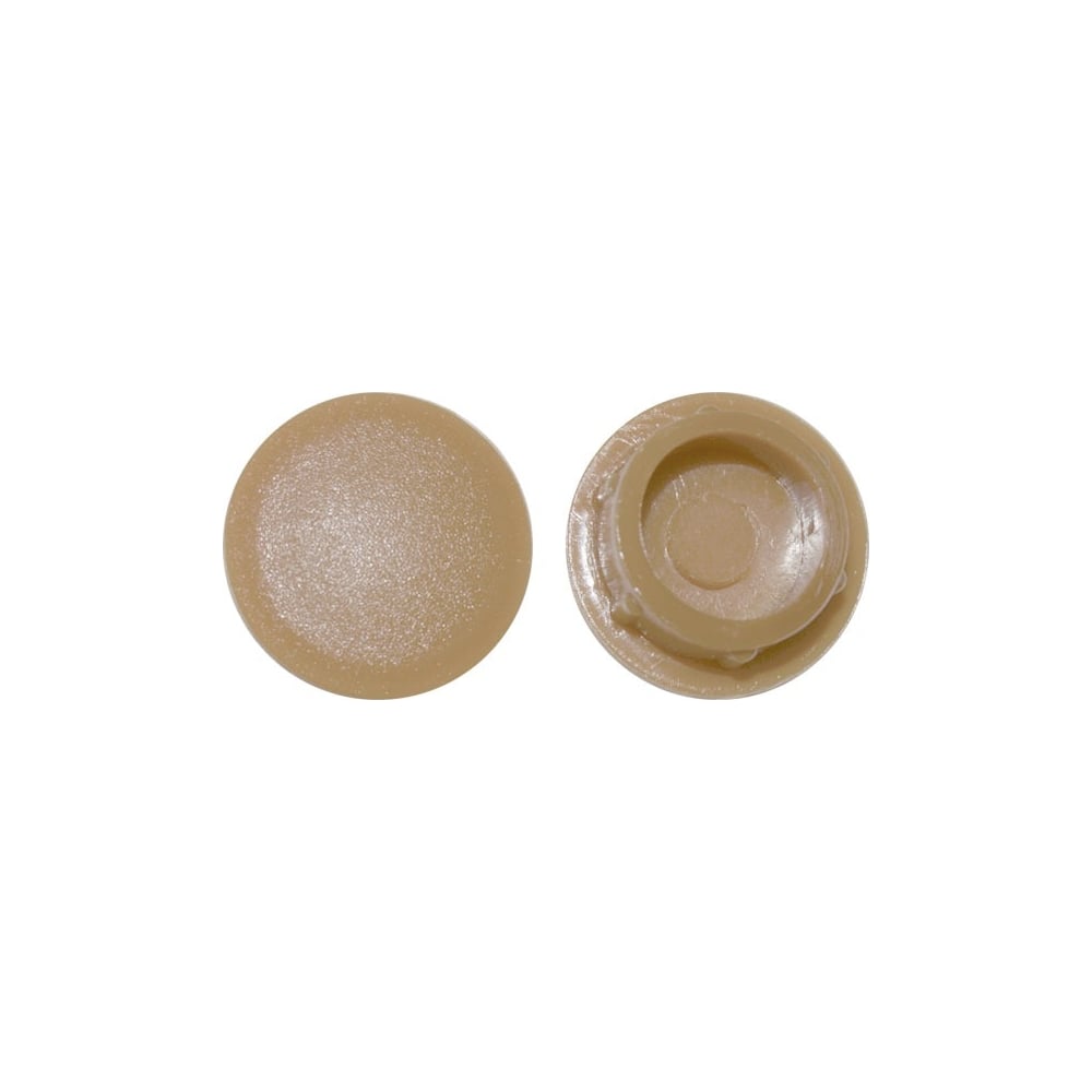 Изображение товара Заглушка под отверстие КРЕП-КОМП 16 мм светло-бежевый упаковка 1000 шт